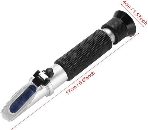 58~92% Refractometer, Wort Specific Gravity Refractometer, Hydrometer in Wine Making and Beer Brewing, Beer Fruit
