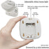 6000K Light/3000K Hallway,Garage,2 Pack Consss Motion Activated Night Light,Nightlights with Light Sensors Dual Color