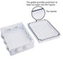 Zulkit Junction Box, ABS Plastic Waterproof IP65, Universal Electrical Project Enclosure, White 7.9 x 6.1 x 3.1 inch