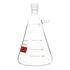 StonyLab 1000ml Filtering Flask, Heavy Wall Borosilicate Glass, 24/40 Standard Taper Outer Joint, Bolt Neck