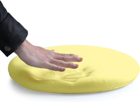 FANGMING 13" Detachable Memory Foam Seat Cushion Round Chair Cushion Non-Slip Dining Stool Pad Circle Chair Pad