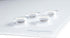 ECR4Kids MessageStor Magnetic Dry-Erase Glass Board - 17.5in x 17.5in Wall-Mounted Whiteboard, 2-Pack