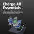 POUT H3 PRO Wireless Charging Mouse Pad Qi-Enabled Fast Charger with Anti-Slip Base & Smooth Surface for Phones