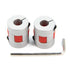 Zeberoxyz 2PCS 8mm to 8mm Aluminium Plum Flexible Shaft Coupling, 8x8mm Motor Connector for 3D Printer CNC