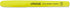 Pocket Highlighters | Fluorescent Yellow Ink, Chisel Tip, Yellow Barrel | Dozen