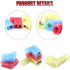 PONFY 120PCS Nylon Insulated Flag Spade Quick Disconnects, Female Wire Connector Assortment Set