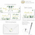 TORJO 100 Set Thank You Cards with Envelopes Includes Pen and Stickers Thank You Notes for Business, Clients, Weddings