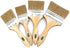 Professional Chip Paint Brush Set, Household Paint Brush, 4 Pieces (2 inches, 2.5 inches, 3 inches, 4 inches)