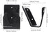 VILLCASE 3 Pack LS2208 DS2278 LI4278 Universal Barcode Scanner Holder - Hands Free Scanning Stand with Desk and Wall