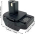 Makita 18V Lithium Battery Adapter for Ryobi 18V One+ Cordless Tool, Converts BL1860B, BL1850B, BL1840, BL1830B