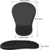 YIWEI Ergonomic Mouse Pad with Wrist Support - Gel Memory Foam Mouse Mat for Computer Keyboard & Laptop - Non-Slip