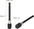 2pcs 100mm Magnetic Screwdriver Bits Holder Extension Quick Release Drill Bit Chuck Adapter with 1/4" Hex Shank for Socket Driver Adapter Power Tool, Black