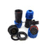 SD13 7PIN Waterproof Connector, IP68 5A 380V AC High Voltage Circular Automotive Power Plug Socket