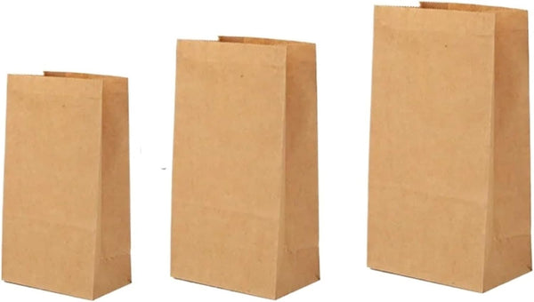 Dnyucen Sourdough Bread Bags 25pcs Paper Bags Bakery Cookies Packaging Sandwiches Takeaway Bag