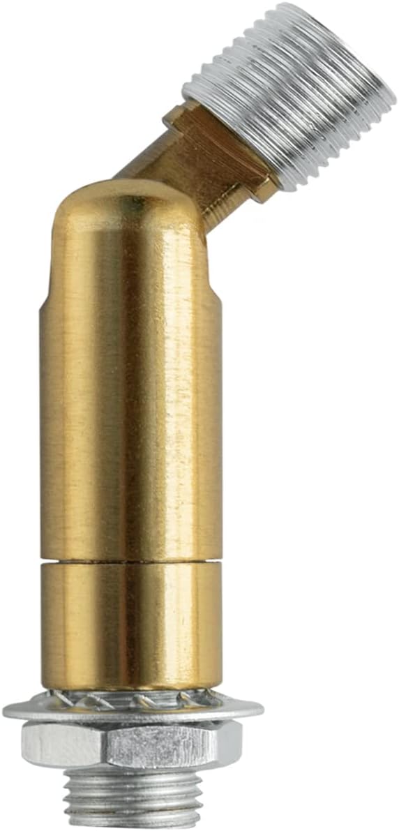 Brass Sloped Ceiling Adapter for Pendant Light Chandelier Ceiling Lamp 1 Pcs,