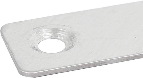 Orgrimmar 36 PCS Metal Corner Brace Plates, L Shaped Flat Repair Brackets 50mmx50mmx1mm