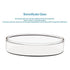 stonylab Glass Petri Dish with Lid, 5-Pack Borosilicate Glass Cell Culture Dish for Laboratory