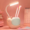 ZYTC LED Desk Lamp, Cartoon Snail Adjustable Foldable Reading Lamp, USB Charging for Students