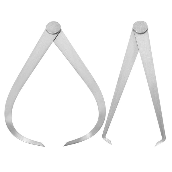 uxcell 350mm 14-inch Inside Outside Caliper, Stainless Steel Measuring Tool, 1 Pair