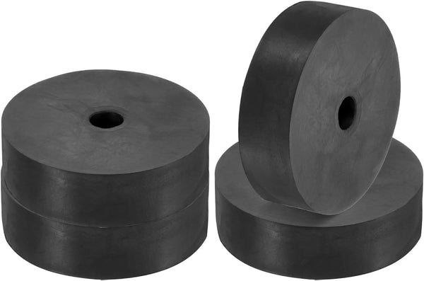 PATIKIL Multi Purpose Rubber Spacer, 4 Pcs Neoprene Round Anti-Vibration Isolation Pads for HVAC Bolts