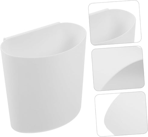 6-Piece Set Rolling Cart Accessory - Space-Saving Cup Holder Organizer