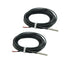 2PCS DS18B20 Waterproof Stainless Steel Temperature Sensor Digital Probe Cable Temperature Range
