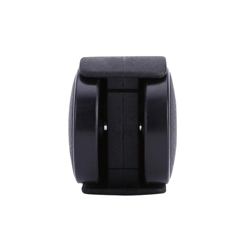8 Pack Plastic Castor Replacement Wheel for Furniture, 1.5 Inch Diameter Black Small Threaded Caster for Office