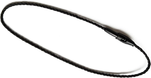 LGEGE 500 pcs 7.5-inch Black Hang Tag Nylon String Snap Lock Pin Loop Fasteners Hook Ties