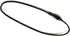 LGEGE 500 pcs 7.5-inch Black Hang Tag Nylon String Snap Lock Pin Loop Fasteners Hook Ties