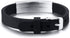HEABY Medical Alert Customized ID Bracelet Free Custom Engraving Personalized Gift Adjustable Wristband for Men Women