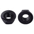 EASTLO M8-1.25 304 18-8 20 Hex Head Serrated Flange Nuts, Stainless Steel Hexagon Head Flange Nuts for Home Automotive