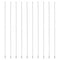 PATIKIL 12Ga x 12 Inch Stainless Steel Dispensing Needle Tips, 10Pcs Blunt Tips for Thick Glue Ink Lab, Silver