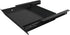 Under Desk Mounted Sliding Drawer with 60 Degree Tilt Panel, 15'' Long & 9'' Deep Storage Organizer for Sit Stand
