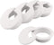 Desk Grommet 2 Inch, Plastic Wire Organizers, 5 Computer Cable Hole Cover Plugs