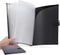 Cesil 10-Pocket File Folder, Letter A4 Project Organizer Folders with Snap Button, Plastic Document Organizer