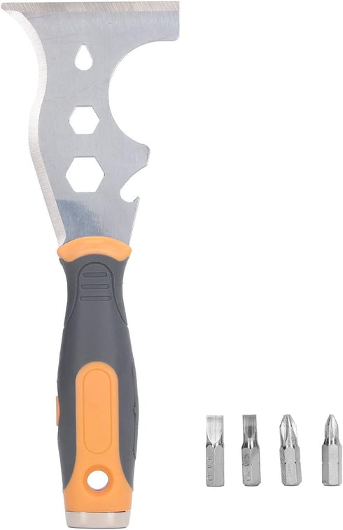 Paint Scraper 16 in 1, Putty Knife Painters Tool for Wood and Wallpaper