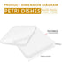 Polystyrene Petri Dish, Sterile, Pack of 10 (Square, PetriDish10x10)