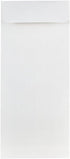 JAM PAPER #10 Policy Business Strathmore Envelopes - 4 1/8 x 9 1/2 - Bright White Wove - 50/Pack