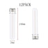 Test Tubes 25x140mm(40ml), Clear Plastic Tubes with Screw Caps for Science Experiment Party Decoration Christmas Birthday Gifts Candy Storage