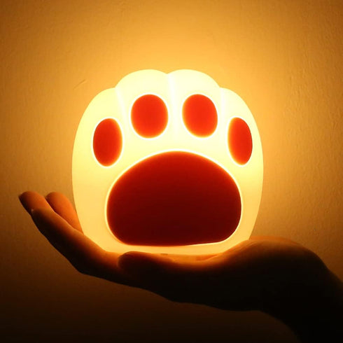 ZXKYZR8 Cat's Claw Night Light Study Room Modern Simple and Warm Creative Bedroom Table Lamp Led Decoration Monochrome