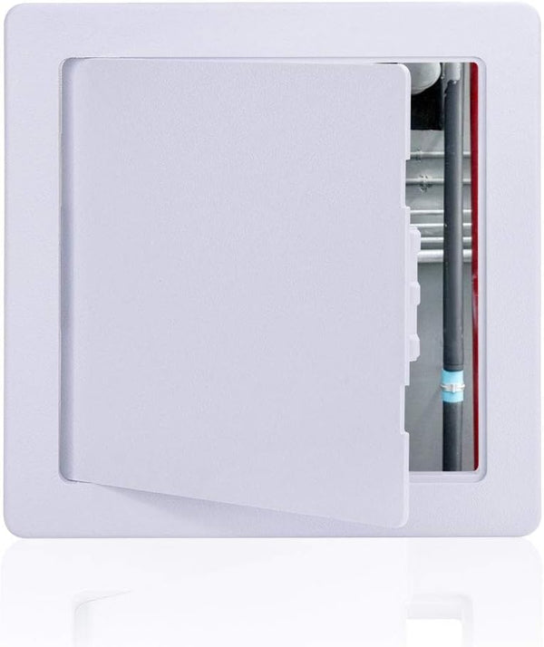 Suteck Plastic Access Panel for Drywall Ceiling, 8 x 8 Inch Reinforced Plumbing Wall Access Doors