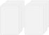 Screwless Blank Wall Plates, 1-Gang Electrical Cover Plate, Unbreakable Thermoplastic Faceplate (10 Pack)