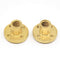 2PCs Lead Screw Brass Nut (Acme Thread, 2mm Pitch, 1 Start) with 4-M3 Holes for 8mm T8 Tr8x2 Lead Screw of 3D Printer Z