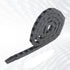 1 Meter Drag Chain Cable Carrier, 7x7mm Closed Type for 3D Printer and CNC Machines with Screwdriver Tool