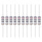 YOKIVE 20 Pcs Metal Oxide Film Resistors, Axis Lead Resistor for Electric Power Equipment (Grey, 3W, 20 Ohm)