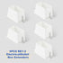5PCS BE1-2 Electrical Outlet Box Extenders, 1 Gang Electric Box Extender with 10PCS Screws