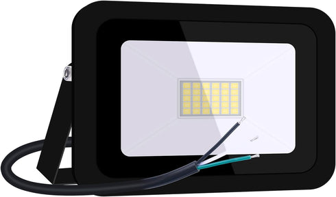 MIHEAL Ultra-Thin 10W 20W 30W 50W 100W LED Flood Light Spotlight for Outdoor Garden, Street, Square (Cool White, 30W)