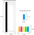 LRZCGB Monitor Memo Board, 2 Pieces Computer Monitor Message Board, Acrylic Sticky Note Holder
