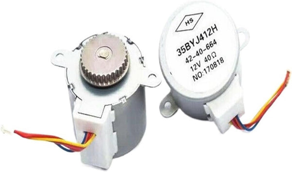 PPOZYLPC 1PC 35BYJ412H Gear Stepper Electronic Starter DC 12V 5-Wire 35mm Stepping Electronic