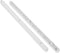 2pcs Side Mounted Plastic Drawer Slides Smooth Sliding Rails for Wardrobe Cabinet